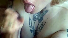 Delicious Blowjob With Facial Cumshot Given To Friend By Latina Amateur