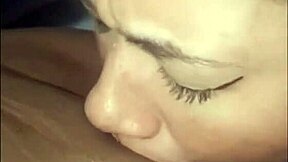 Enjoying the cute chubby with pink pussy