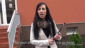 Euro amateur picked up in public and fucked indoors with big cock