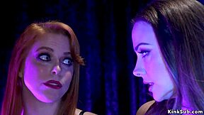 so these dominant lesbians are anal fucking a waitress, you know?