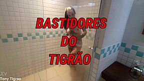 Spectacular Evelyn Buarque reveals anal and monster cock backstage