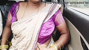 Saree Clad Big Boobs Indian Aunty Fucks Son In Law