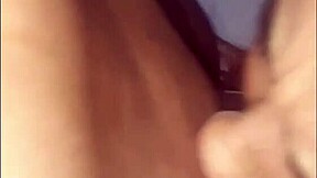 Enjoying the cute chubby with pink pussy