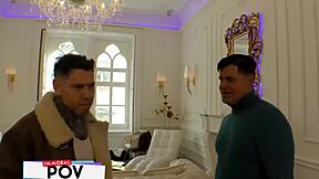 Ukrainian Supermodel Josephine Double Teamed