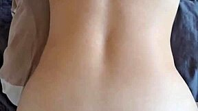 Quick sex with big ass blonde before bedtime in passionate doggystyle