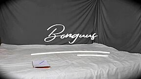 Lady tailor strokes dick before intense leg cum fuck