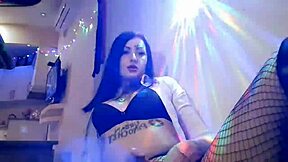 Dominatrix Nika Seduces With Natural Tits In Black Bra