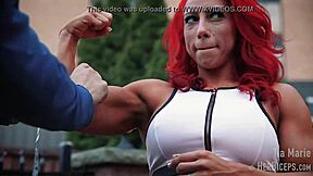 Tia Marie's Intense Muscle Bicep Measurements