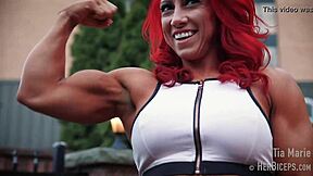 Tia Marie's Intense Muscle Bicep Measurements