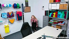 Officer and Dresden in Office Encounter