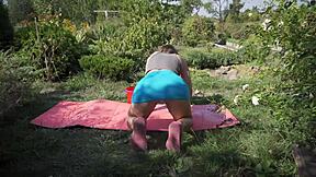 Hot Wife Upskirt Ass Flashing Outdoors