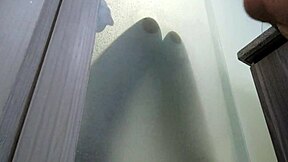 grabbed my perverted roommate he fucked me in shower