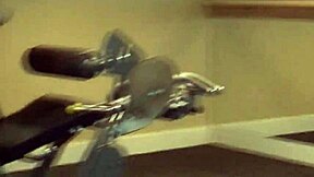 Blonde mom cums on big tits