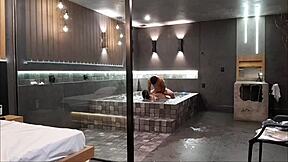 I took my friend to the luxury motel and she adored it