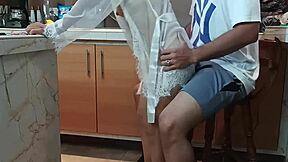 she swallows her stepson's cum