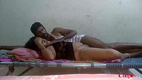 Indian couple - horny telugu wife couldn't wait to fuck wild sex