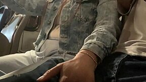 Showing My Dick On Public Bus, She Touches It