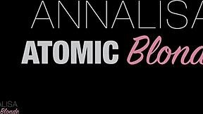 After Her Lap Dance Show, The Slutty Blonde Gets Fucked In Private With Toys And Orgasms