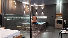 I took my friend to the luxury motel and she adored it