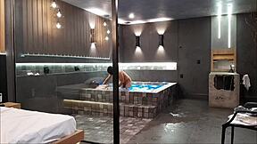 I took my friend to the luxury motel and she adored it