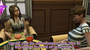 in sims 4, the boyfriend gets cuckolded in episode 3 of this story