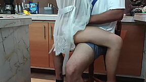 she swallows her stepson's cum