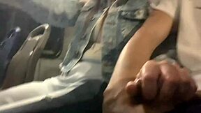 Showing My Dick On Public Bus, She Touches It
