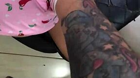 Perverted stepdad interrupts stepdaughter for low instincts sex toy