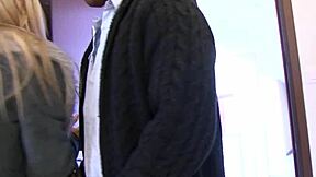 Nikky Thorne pushes Franco's thick creampie from her pussy!