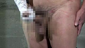 This masochistic man works as a counselor in intense femdom scenes.