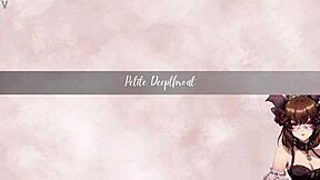 Tied up and submissive, ready for your double pleasure.