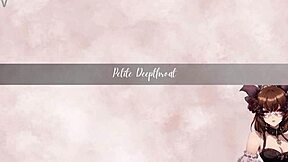 Tied up and submissive, ready for your double pleasure.