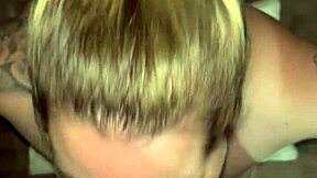 Enjoying the Taste of Her Saliva and That Creamy Reward