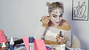 Harley Quinn Makeup Tutorial By Miss Daisy Diamond For Halloween