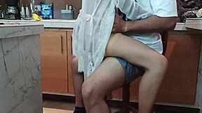 she swallows her stepson's cum