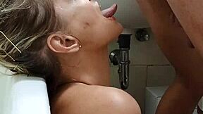 sandra the german milf prostitute rims like a whore