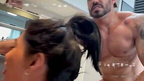 Gym Trainer's Big Dick Ride At Home!