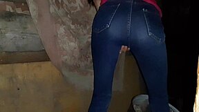 i caught stranger masturbating in jeans at abandoned place