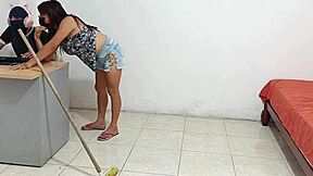 I masturbate my cock after my stepsister gets me horny