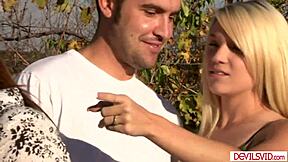 Are you watching these swingers fuck each other's partners and swap back and forth?