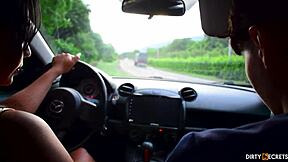 leyla fucks driving instructor and records it