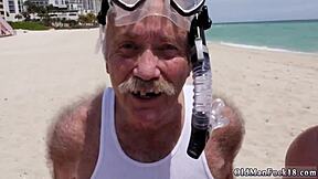 old step dad and two young daughters staycation with latin hottie