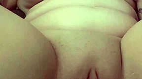 Wow, Chubby Girl Worships Big Pussy Lips In Pajamas, Teasing To Huge Squirting Orgasm!