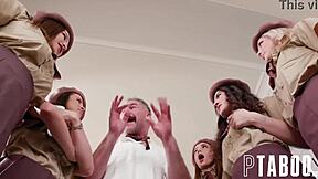 scout girls kylie rissa bang charles in virginity loss orgy