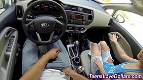 Amateur teen sprays huge cum load everywhere!