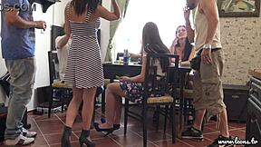 Elegant unveilings lingerie & chic miniskirts showcase models