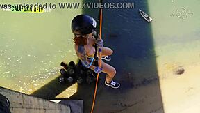 Lesbians Embark On Naked Adventure In Brazil's Paradisiacal Locations