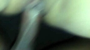 Intense Stroking of Pretty Ebony Pussy by Big Black Cock