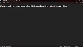 Halloween harem features big cock fucking and cumshots