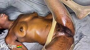 Slim Black Lactating Young 18+ Milf Fucked By Big Black Long Cock